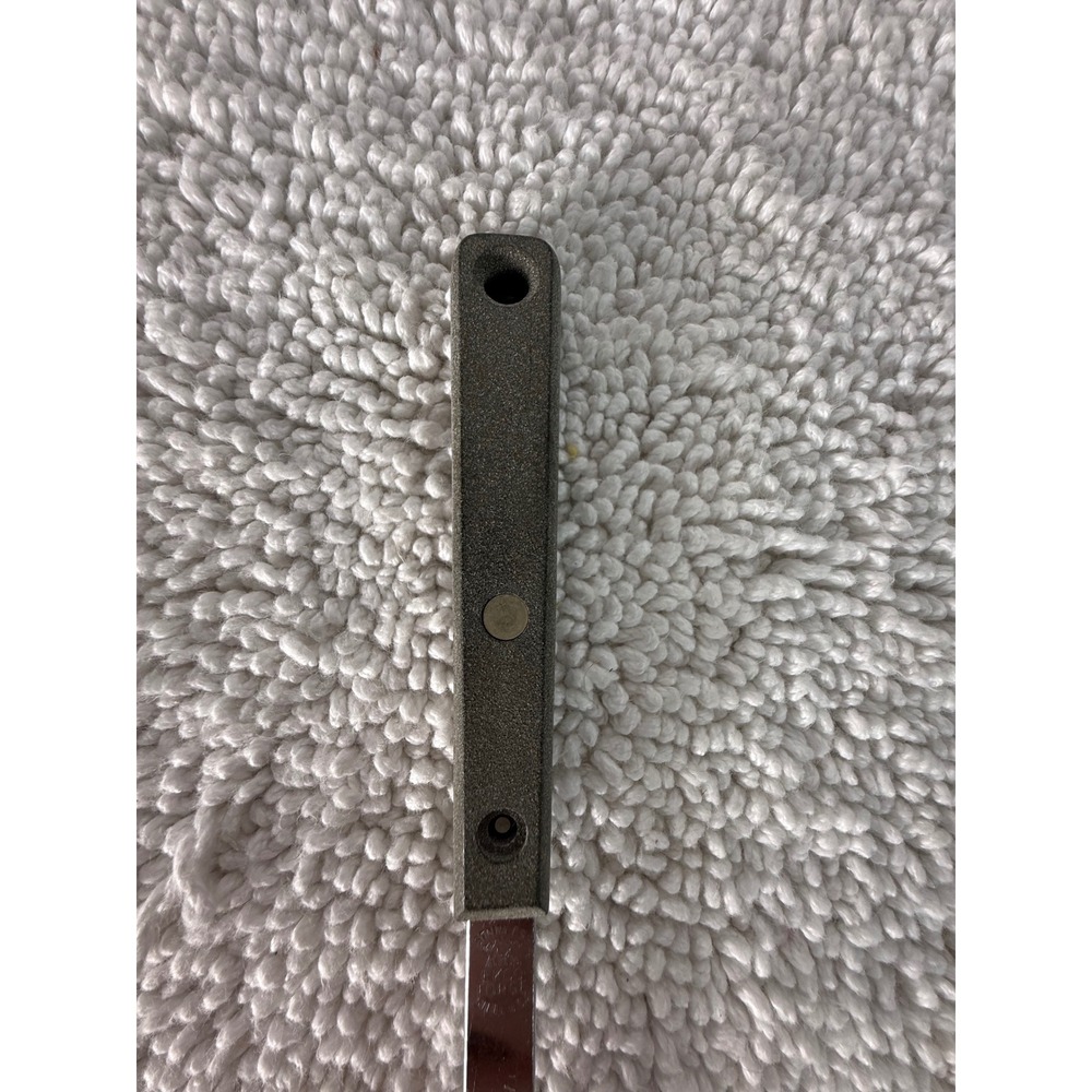 Vintage Ekco Forge Stainless Steel Ladle with Pour Spout USA Made Silver Grey - Picture 2 of 9
